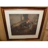 MANUEL ROBBE, AFTER GEORGE HENRY, COLOURED LITHOGRAPHIC PRINT, SIGNED LOWER LEFT AND LOWER RIGHT,