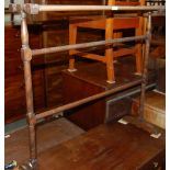 A VINTAGE TOWEL RAIL