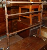 A VINTAGE TOWEL RAIL