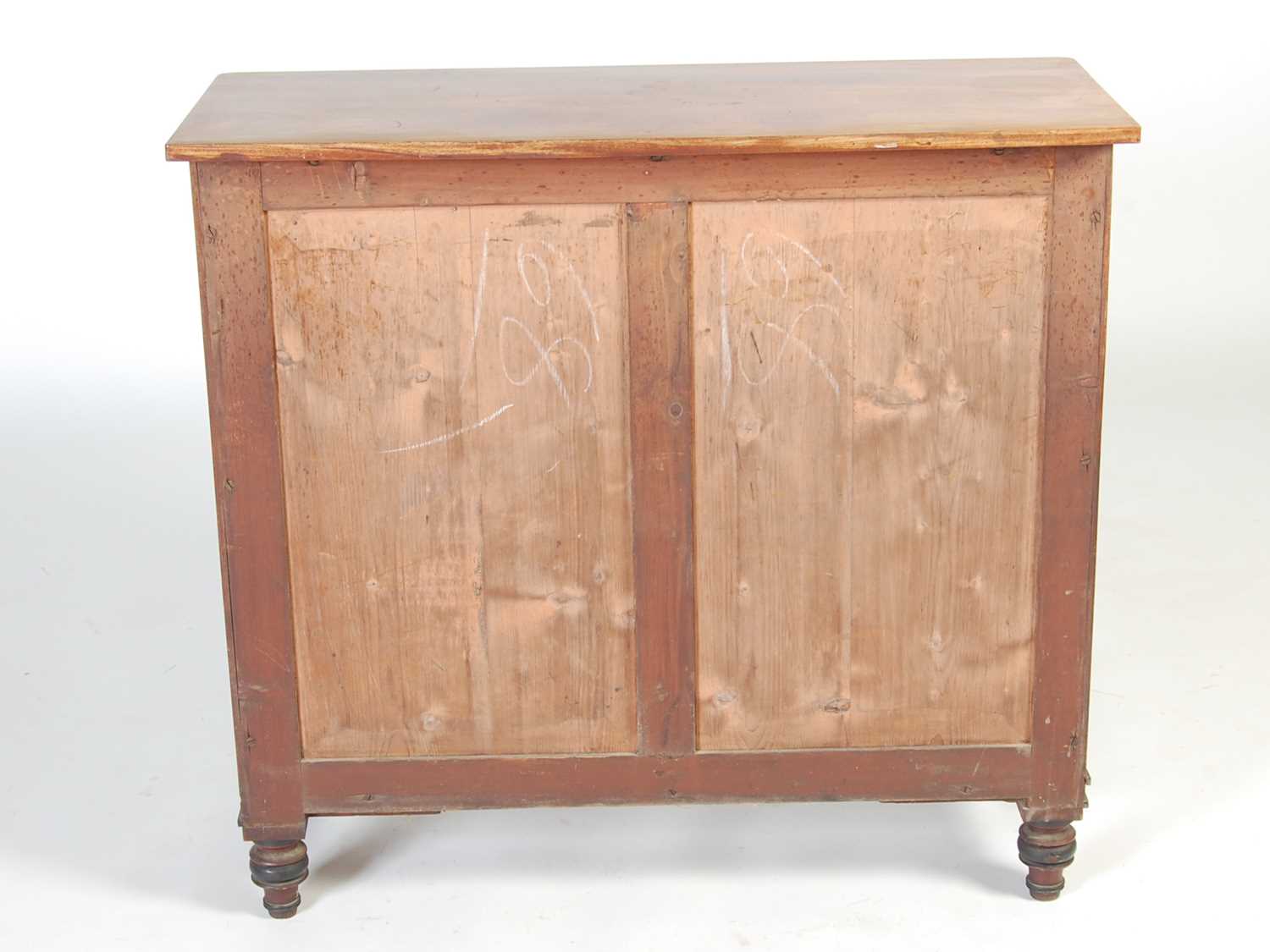 A 19th century mahogany and gilt metal mounted Regency style side cabinet, the rectangular top above - Image 8 of 8