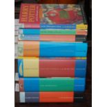 Collection of Harry Potter books to include three hardback first editions - Order of the Phoenix,