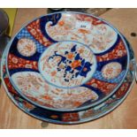 Two late 19th / early 20th century Japanese Imari dishes