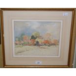 ARR Joseph Kent Richardson RSW (1877 - 1972), 'Autumn', watercolour inscribed lower left and