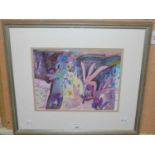 ARR Christine A. Woodside (Contemporary), I Am Siamese, watercolour, signed lower left, dated '92,