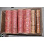 Box - Four volumes of Cassells Illustrated History of England, together with two volumes of