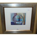 ARR Sue Beckwith-Smith (20th century), 'Crystal Ball', acrylic signed with initials lower right,