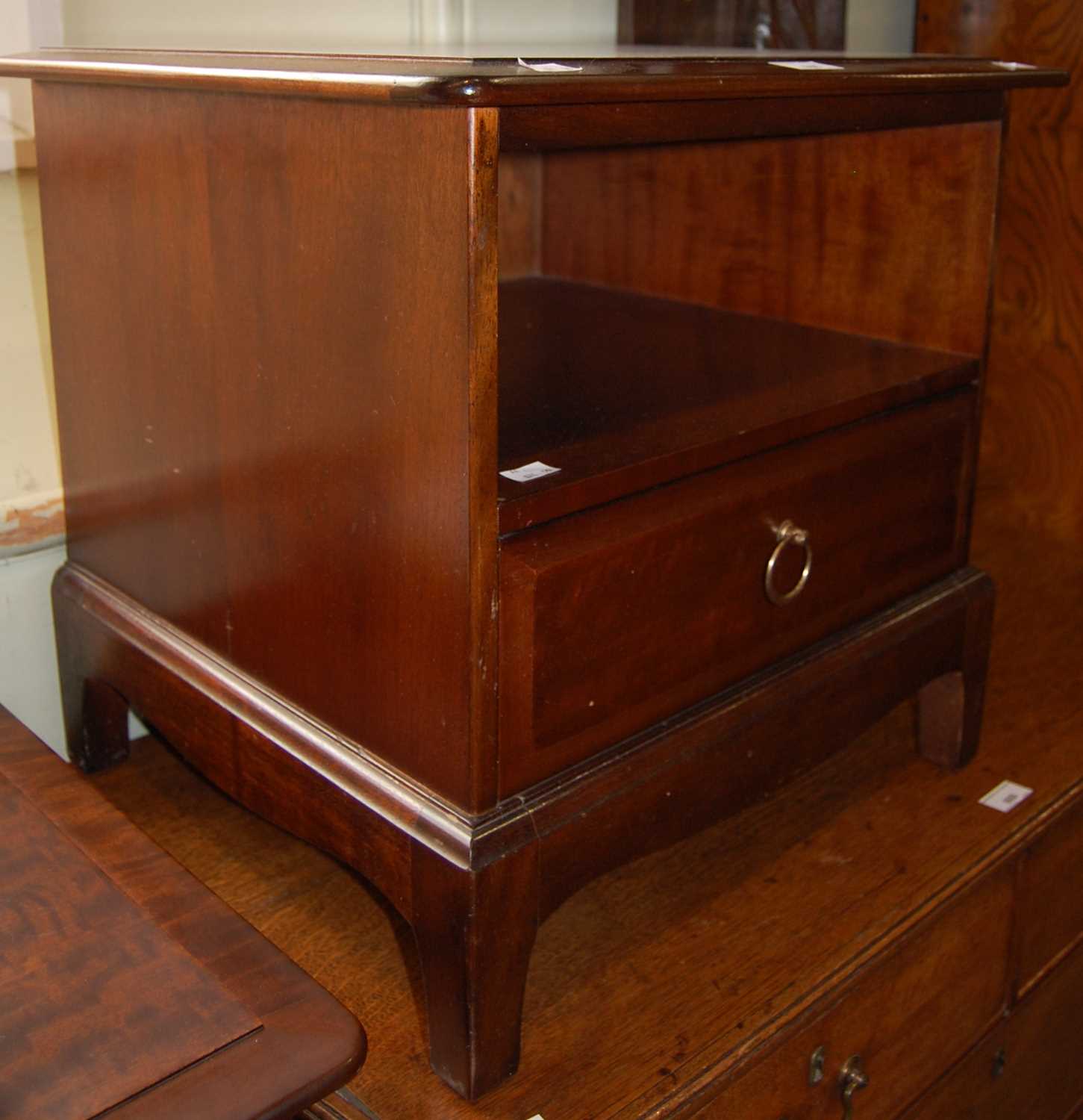 A Stag chest of seven drawers, together with a Stag bedside table - Image 2 of 2