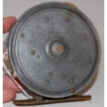 Fishing interest: a vintage Hardy's Pat. fishing reel 'The Silex'