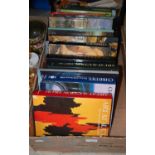 A box containing various auction annuals and art reference books, to include examples by Christie's,
