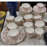 Copeland & Garrett 'Felspar' porcelain part tea set, pattern No.5729