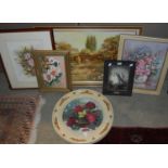 A group of five Elizabeth H. Gillespie paintings and one other