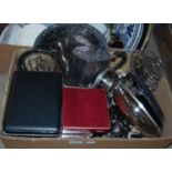 Box - electroplated and other metal ware