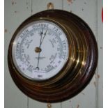 John Barker & Co Ltd Kensington, a circular wall mounted barometer