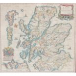 Blome (Richard) (1635-1705), A mapp of the Kingdome of Scotland, 17th century,