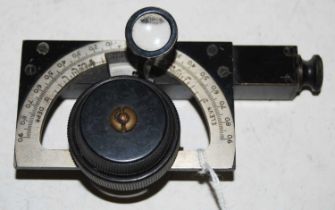 Military interest; a vintage MK V B.1298 surveying instrument.