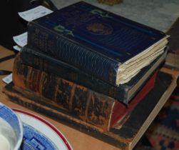 Four assorted books to include one volume 'The Clyde Painted by Mary Y and J Young Hunter, described