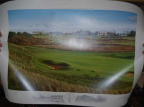 Golfing Interest: a Graeme W Baxter limited-edition print no. 436 of 850, signed in pencil, 'The