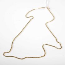 A 9ct gold necklace, 8 grams.