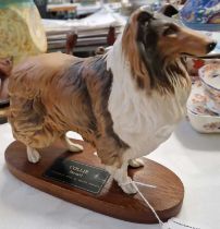 A Beswick Connoisseur model of a Rough Collie.