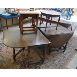 Collection of tables and a stool