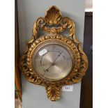 Gilt framed barometer