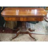 Mahogany tea table