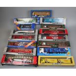 Collection of boxed die cast trucks mostly Corgi Super Haulers - 15 in total