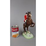 Beswick Rearing Huntsman figure - Approx height: 25cm