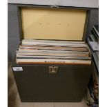 Collection of classical music LPs