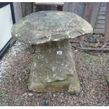 Staddle stone