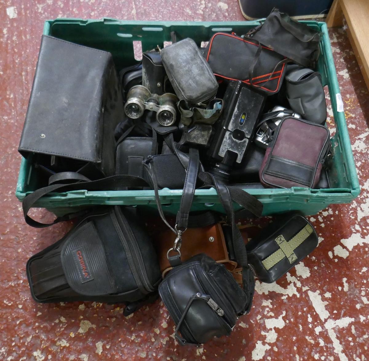 Collection of cameras and camera equipment