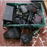 Collection of cameras and camera equipment