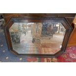 Beveled glass mirror