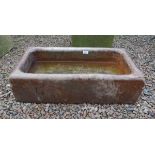 Stone trough