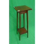 Mahogany 2 tier plant stand