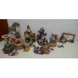 Collection of Gnome figures etc.