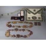 Collection of masonic equipmant