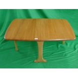 Small blonde elm Ercol Sutherland table