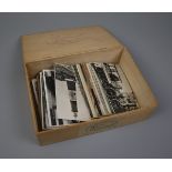 Railway postcards in cigar box (80)