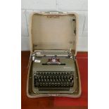 Vintage typewriter