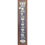 Wooden Waltzers sign