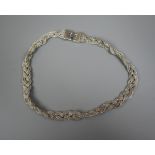 White metal chocker