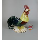 Large ceramic cockerel - Approx height: 45cm