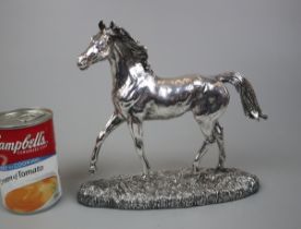Hallmarked silver horse (filled) Sheffield 1991