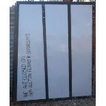 Large metal driveway gates