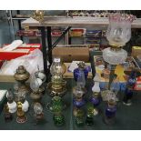 Collection of oil lamps