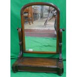 Mahogany dressing table vanity mirror