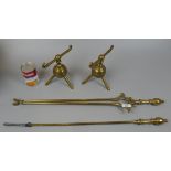 Brass companion set