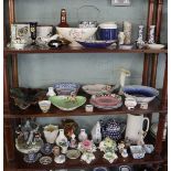 Large collection of ceramics to include Royal Worcester, Coalport etc