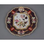 Masons ironstone cabinet plate